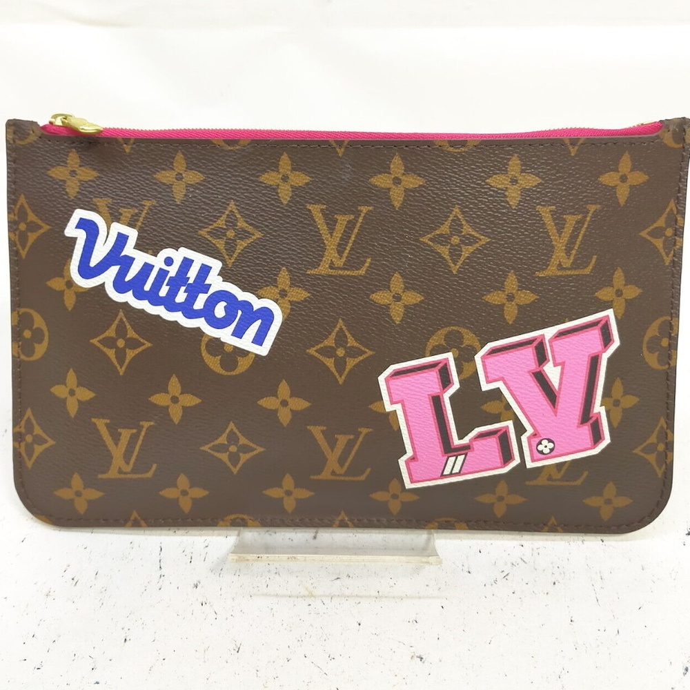 LOUIS VUITTON - Accessory pouch Neverful Pouch Brown Monogram R1.070
